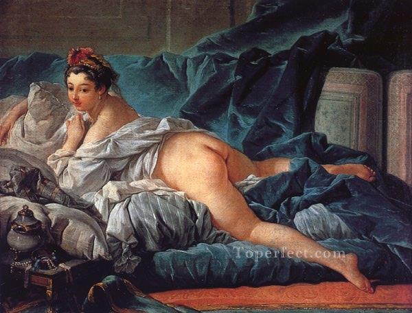 茶色のオダリスク フランソワ・ブーシェのヌード油絵